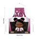 thumbnail image 2 of Bebé Jefe: Niña Africana delantal temático para cocinar, esencial para el hogar, delantal de barbacoa/bufanda de cocina con bolsillos para hombres y mujeres, regalo para el hogar, 2 of 6