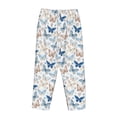 thumbnail image 5 of Daiia Butterfly Women's Sleep Pant with Pockets and Drawstring,Pajama Pants-Small, 5 of 9