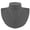 Grey, variant on Fldy Detachable Fake Collar Turtleneck Top Half Blouse Dickey Collar for Girls Women Grey One Size
