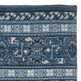 thumbnail image 5 of SAFAVIEH Classic Vintage Tristen Geometric Polyester Runner Rug, Blue/Charcoal, 2'3" x 8', 5 of 7
