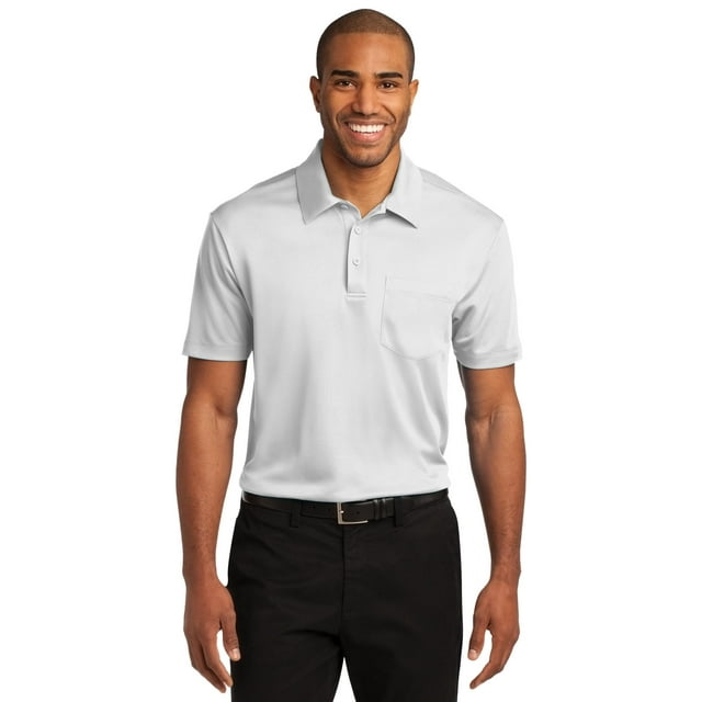 Polo de rendimiento Port Authority® Silk Touch™ con bolsillo. K540P Autoridad Portuaria K540P
