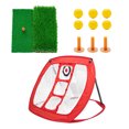 thumbnail image 2 of Portátil Golf Chipping Net Backyard Up Range Putting Mat Tee Holder PU Ball - rojo Sunnimix Red de astillado de golf, 2 of 8