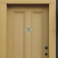 thumbnail image 4 of SOPOTUTU Modern Silver Door Knocker for Home Front Door Durable Zinc Alloy Decorative Hardware, 4 of 8