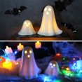 thumbnail image 3 of Inteprter 2 pack/lote adornos de lujo de Halloween estatuilla elegante para escultura para el hogar estatua de decoración del hogar de lujo Kits de decoración para fiestas, 3 of 6