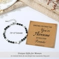 thumbnail image 6 of Stocking Stuffers for Women, Beaded Bracelets for Women, Sometimes You Forget You're Awesome, Unique Christmas Gifts for Women, Mom, Daughter, Best Friend on Birthday Valentine, 6 of 6