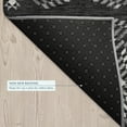 thumbnail image 5 of Addison Rugs Chantille Indoor/Outdoor Transitional Geometric Black Machine Washable Rectangle Rug, 10' x 14', 5 of 8