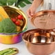 thumbnail image 3 of Cuenco de Acero Inoxidable Yuarrent Amplio para Cocina y Comedor Oro, 3 of 6