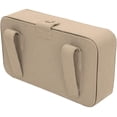 thumbnail image 2 of Car Tissue Box PU Leather Sun Visor Tissue Case Back Seat Car Facial Tissue Holder (Beige), 2 of 7