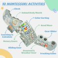 thumbnail image 3 of Potatomato Tabla Sensorial Montessori Verde 10 en 1, 3 of 7