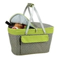 thumbnail image 3 of Picnic at AscotExtra Large Insulated Cooler Bag - 30 Can Tote - Grey/Green (421-DG), 3 of 4