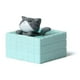 thumbnail image 1 of 4 Lindo Gato de dibujos animados Piscina de baño Figuritas de jardín en miniatura de escritorio Perfecto para & Juguetón Hogar Ideal para los amantes de los gatos, 1 of 4