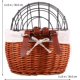 thumbnail image 3 of Cestas para bicicletas para gatos, cesta tejida para bicicletas, soporte para mascotas, portador frontal de bicicletas para mascotas, cesta transportadora para mascotas, almacenamiento tejid, 3 of 5