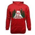 thumbnail image 5 of EchfiProm Merry Christmas Hoodies for Men Red Winter Graphic Pullover Hooded Xmas with Pockets Mens Sweatshirt S, 5 of 5