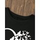 thumbnail image 4 of Women's Heart & Butterfly Print T-Shirt Graphic Tees Women Tops, 4 of 6