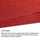 thumbnail image 4 of Hojas de espuma EVA brillante papel suave autoadhesivo 11.8 x 7.8 pulgadas rojo 2 piezas, 4 of 7