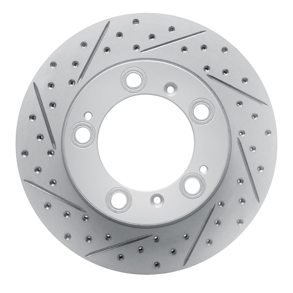 Dynamic Friction Company 830-02029R DFC Geoperformance Rotor - Drilled and Slotted