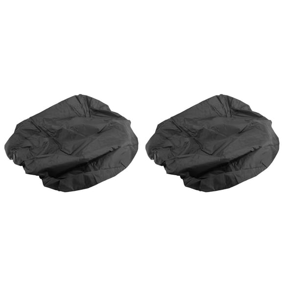 2X 100L Backpack Rain Cover Waterproof Bag Dust Hiking Travel Camping Bags Portable ,Black