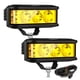 thumbnail image 1 of Barra LED Auxbeam 13 cm 68W Luz Antiniebla Ámbar Lateral para UTV, 1 of 9