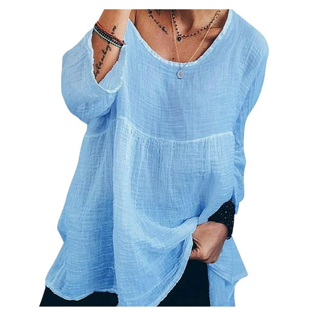 plus size peasant tops tunic