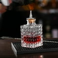 thumbnail image 2 of Rongfmy Bitters Bottle Bartender Decanter Dasher Bottle for Bar Home Desktop Living Room Square, 2 of 8