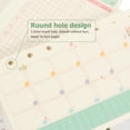 thumbnail image 3 of EeaseCA 3Pcs Planner Papers Loose Leaf Papers Useful Punched Filler Papers for Home School, 3 of 8