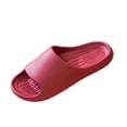 thumbnail image 2 of Bixock Bathroom Sandals for Women,Slippers for Women Solid Color Print Thick Soft Sole Indoor Home Bedroom Casual Shoes, 2 of 8