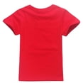thumbnail image 4 of TZEWGL Summer Short Sleeve Letter Printed Tunic Tees For Child Clothes For Baby size 2-3T, 4 of 4