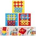 thumbnail image 2 of 12pcs Ticktacktoe Board Game Toy Party Favors Game Activity Toys Felt Mini Board Toy, 2 of 8