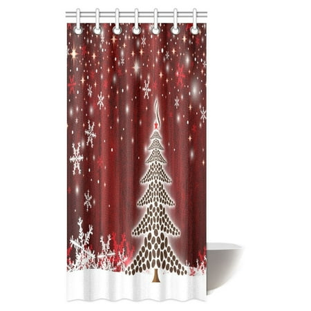 Pop Christmas Tree Shower Curtain Merry Christmas D House Decor
