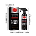 thumbnail image 3 of Multi Purpose Metal Cleaner 237ml Rust Removal Stains Reduce Scratches Polishing Household Metal Care, 3 of 9