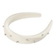 thumbnail image 5 of Unique Bargains 1 Pc Solid Rhinestone Headbands for Women Beige, 5 of 6