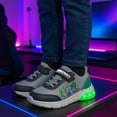 thumbnail image 2 of Tenis Con Luces Para Niño Gamer Minercraft® Creeper Negro negro 15, 2 of 8