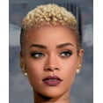 thumbnail image 1 of Peluca Pelucas de pelo rubio corto para mujeres negras Pelucas sintéticas cortas para mujeres afroamericanas Pelucas Peinados cortos (rubio) 3 pulgadas ER, 1 of 4
