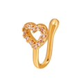 thumbnail image 2 of Clip On Nose Rings For Women Non-pierced Nose Hoop Ring Adjust Nose Cuff, 2 of 2