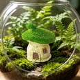 thumbnail image 5 of Z52LingLing Decoration Miniature Mushroom House Resin Figurine Fairy Tale Cottage Aquarium Landscaping Ornament for Fish Tank Desktop DIY Layout Style B, 5 of 5
