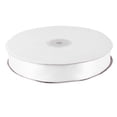 thumbnail image 2 of 1pcs 2.5cm Cintas de envoltura de regalo Seda Satén Cintas de poliéster Cintas decorativas Riband Bow-knot Suministros para embalaje de fiesta Regalos (Blanco), 2 of 5