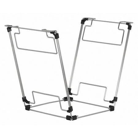 Bag Buddy Adjule Holder 14 1 2 In X 35 Silver Steel Bb99197