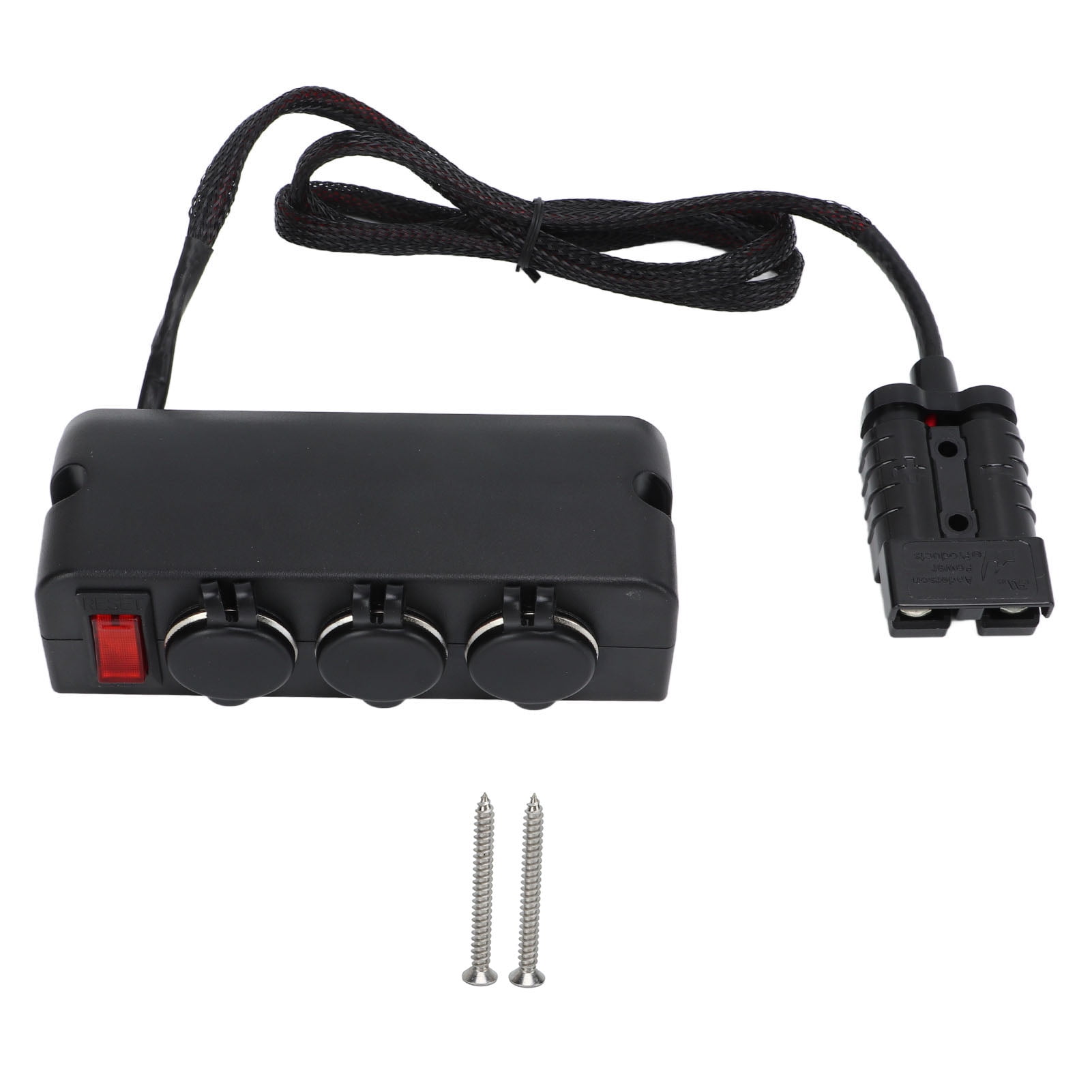 Car Charger Adapter 50A 600V for Anderson Connector 3 Stage Battery Power Supply Adapter Fit for Car Boat RV