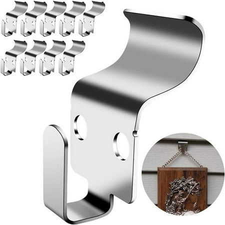 

Stainless Steel Wall Panel Clip Hooks For Outdoor Decoration Vinyl Wall Panel Hooks Do Not Require Drilling Hooks Can Be Used For Hangers