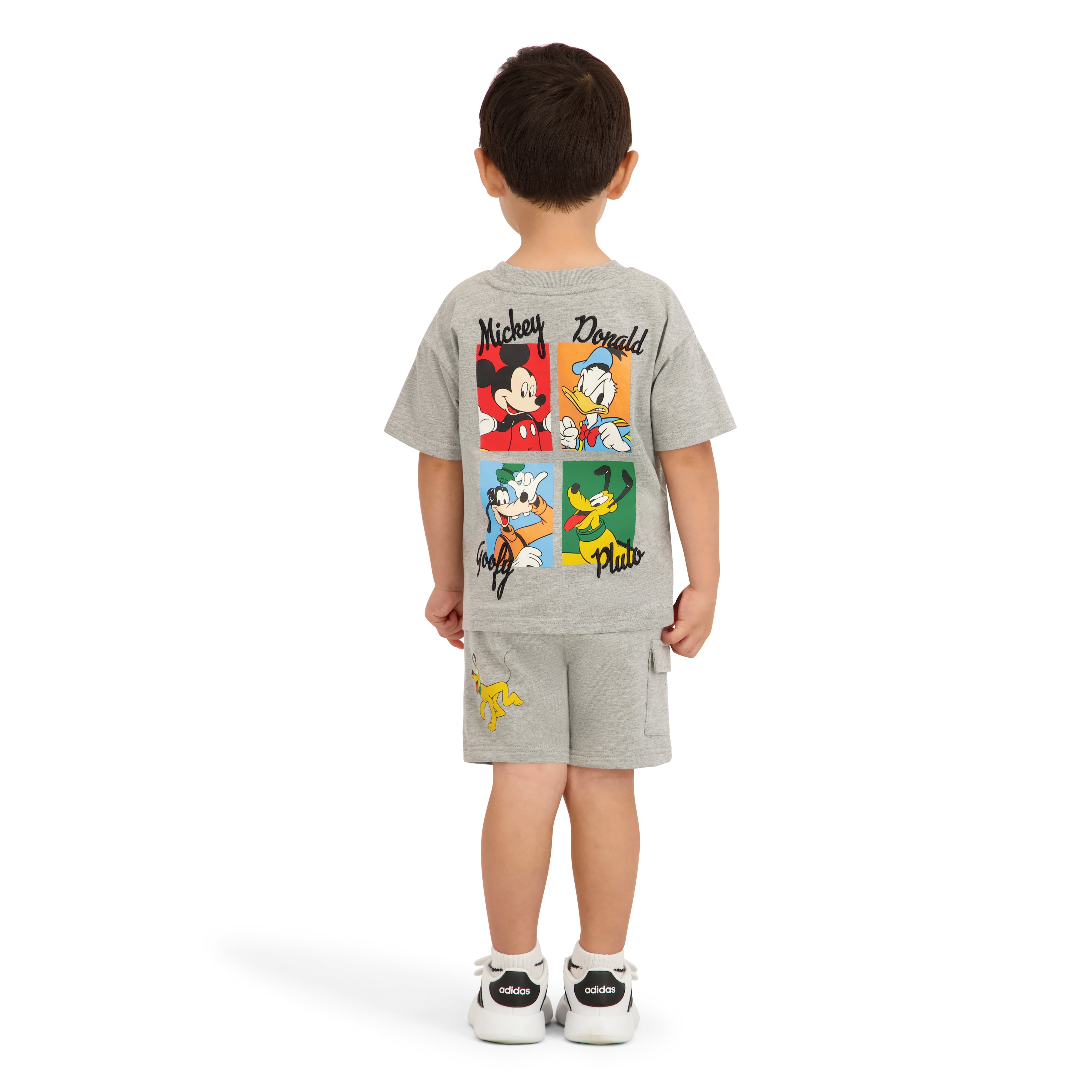 Mickey & Friends Toddler Boy French Terry Short Set, Sizes 12 Months-5T
