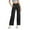 Black, variant on Seductiva Yoga Lightweight Womens Wide Leg Yoga Pants Casual Work Dress Pants Sweatpants High Waist Comfy Loose Trousers with Pockets High Waisted Lounge