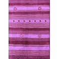 thumbnail image 1 of Ahgly Company Indoor Rectangle Oriental Purple Industrial Area Rugs, 3' x 5', 1 of 4