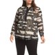thumbnail image 1 of Vince Camuto Blusa tipo túnica de gasa para mujer, Negro, 1X, 1 of 1