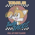 thumbnail image 2 of Mens Sonic the Hedgehog Tails Tasty Tacos Tank Top, 2 of 4