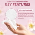 thumbnail image 5 of Makeup Remover Wipes Single Individually Wrapped Face Cleanse Wipes 40 Count Makeup Wipes, 5 of 7