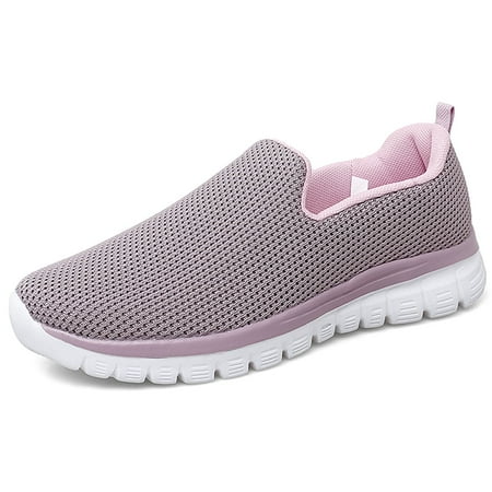 

Women s Walking Shoes Slip on Sneaker with Support Flats