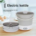 RKZDSR Folding Hot Pot Electric Boiling Pot Portable Folding Hot Pot