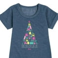 thumbnail image 3 of Barbie - Holidays & Christmas - Fa La La La La - Toddler & Youth Girls Fleece Dress, 3 of 5