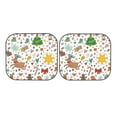thumbnail image 7 of Fotbe Winter Christmas And New Year Deer 2-Piece Car Windshield Sun Shade | Sun Blocker for Car Windshield | Foldable Automotive Interior Accessories for Sun Protection-Medium, 7 of 7