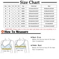 thumbnail image 3 of Bras for Women Womens Bras Compression Bra Wirefree Bra Stretchable Straps Bra Ndbuld Women's Comfortable Breast Casual Bra Underwear Sexy Lace Large Size Up to 35% off,Gray,42D, 3 of 5